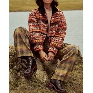 Wide leg, multicolor pant